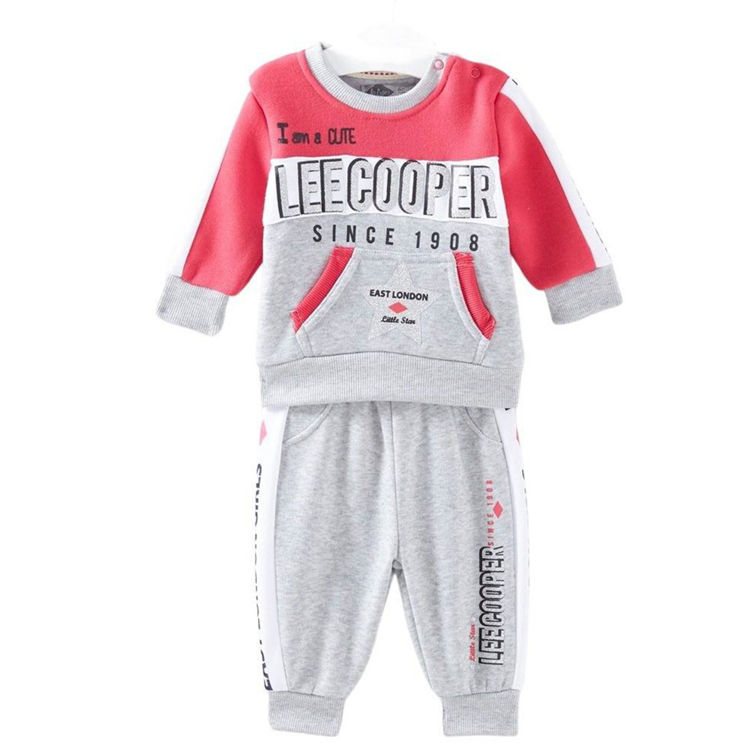 Picture of 8806 LEE COOPER GIRLS THERMAL FLEECY TWO PIECE JOGGING SUIT